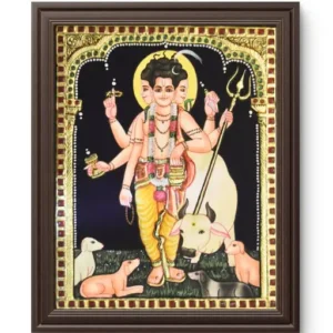Dattatreya painting of athmakala tanjore art gallery