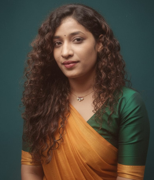 She is the artist and a founder of this athmakala tanjore art gallery