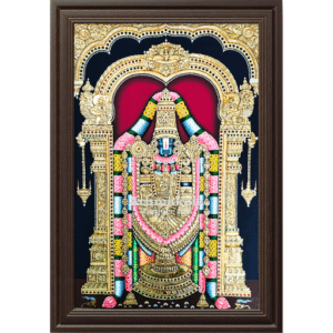 venkateshwaraswamy painting gold